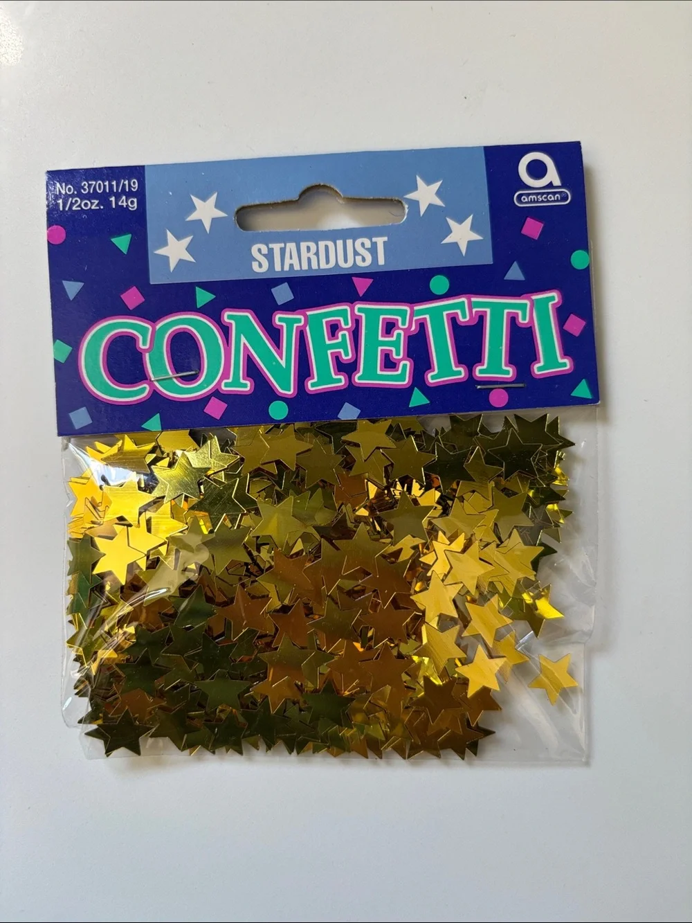 Amscan Gold Star Stardust Confetti Pack